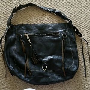 Vin Baker Leather shoulder bag